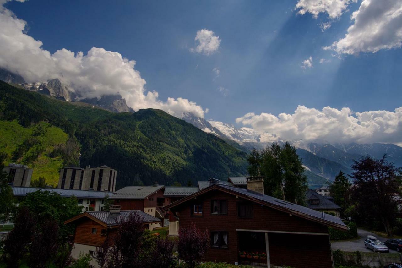 Apartament Z Widokiem Na Mt Blanc Apartment Chamonix ภายนอก รูปภาพ